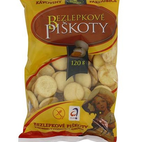 Kávoviny Piškoty bezlepkové 120g