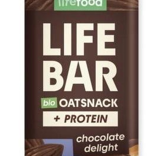 Lifebar Tyčinka Oat Snack proteinová čokoládová BIO 40 g