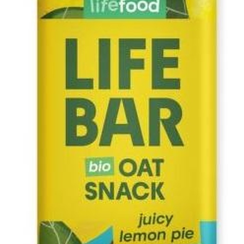 Lifebar Tyčinka Oat snack citronový BIO 40 g