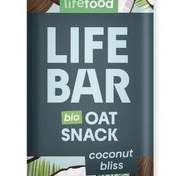 Lifebar Tyčinka Oat snack kokosový BIO 40 g - 