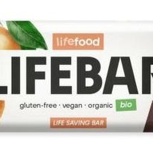 Lifebar Tyčinka pomeranč v čokoládě BIO 40 g