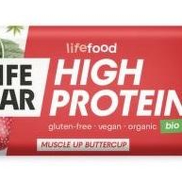 Lifebar Tyčinka proteinová s jahodami BIO 40 g - 