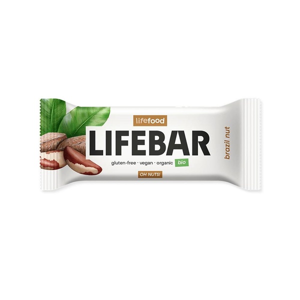 Lifefood Lifebar tyčinka Brazilská BIO 40g - 