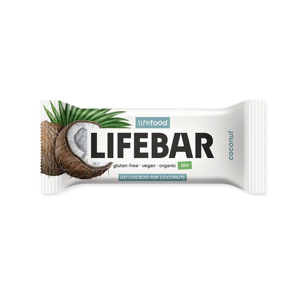 Lifefood Lifebar tyčinka kokosová BIO 40g - 