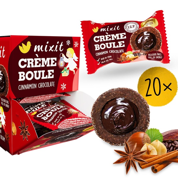 Vánoční Mixit Créme Boule zahřeje srdce i chuťové buňky - 