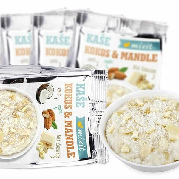 Rozjasněte své snídaně, získejte železo MIXIT s kokosovou kaší s bílou čokoládou do kapsy 50 g - 