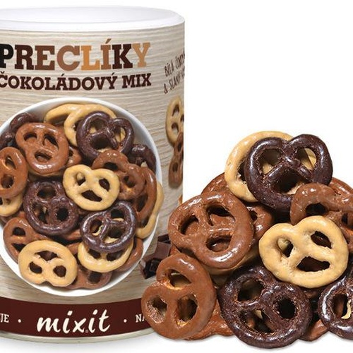 MIXIT Mix preclíků v čokoládě 250 g