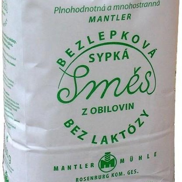 Mantler bílá bezlepková mouka 1kg - 