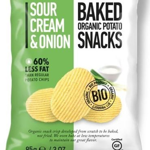 Mclloyd´s McLLOYDS Chips Bops smetana, cibule 85g