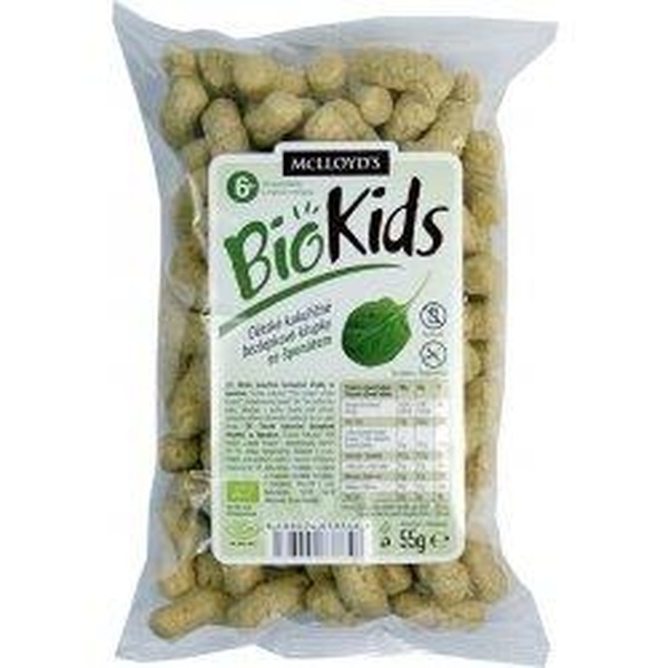 Mclloyd´s McLloyds BIO kids křupka špenát 55 g - 