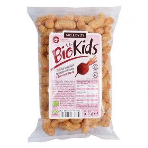 Mclloyd´s McLloyds Bio kids křupky červená řepa 55 g
