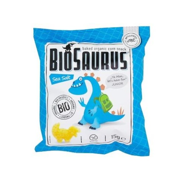 Mclloyd´s McLloyds Biosaurus snack mořská sůl 15 g - 