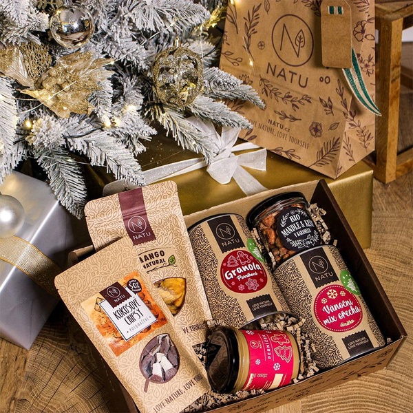 NATU Dárkový box Sladké a veselé - 