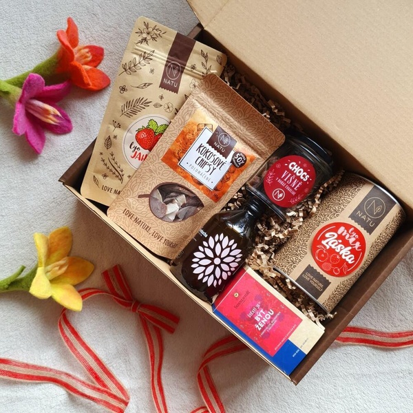 NATU Dárkový box Ty nejlepší dobroty - 