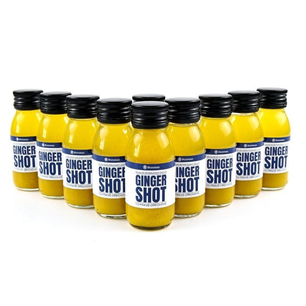 NUTSMAN Ginger Shot 10x60 ml - 