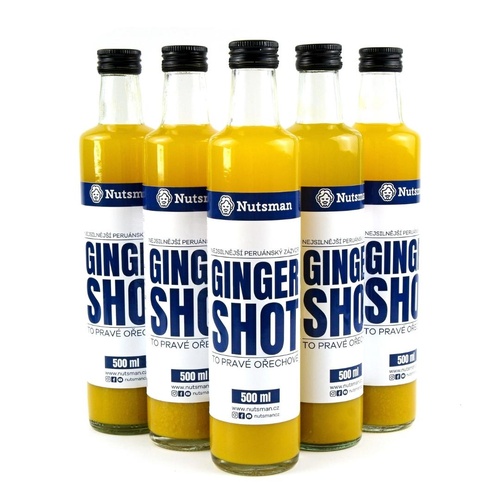 NUTSMAN Ginger Shot 5x500 ml