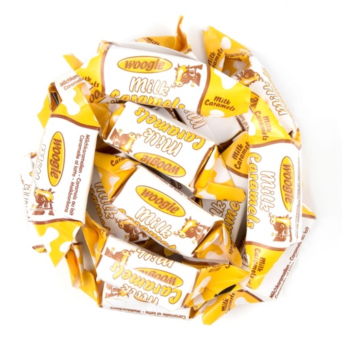 NUTSMAN Mléčné karamelky Woogie Milk Caramels Množství: 250 g