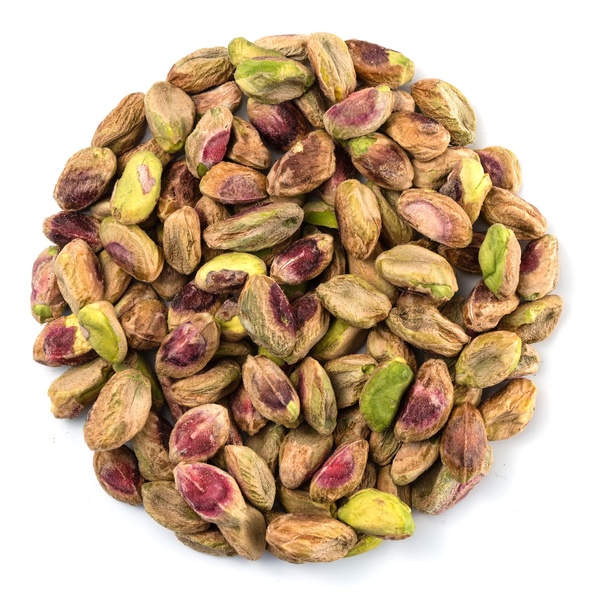 Zelené perly pro nervy ze železa - loupané natural pistácie 500 g - 