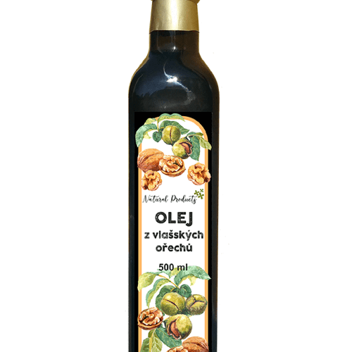 V rozporu s osudem. 500 ml olej z vlašských ořechů je jako běžet s větrem v zádech