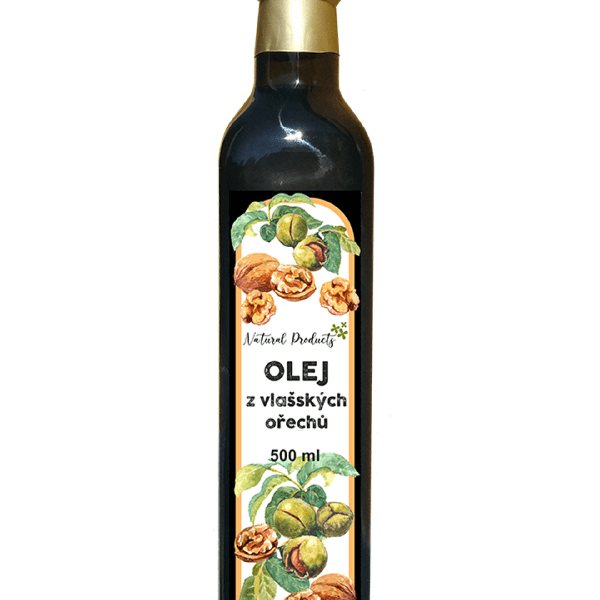 V rozporu s osudem. 500 ml olej z vlašských ořechů je jako běžet s větrem v zádech - 