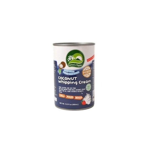Magie v každé kapce, odhalení Nature's Charm Kokosová alternativa šlehačky 400 ml