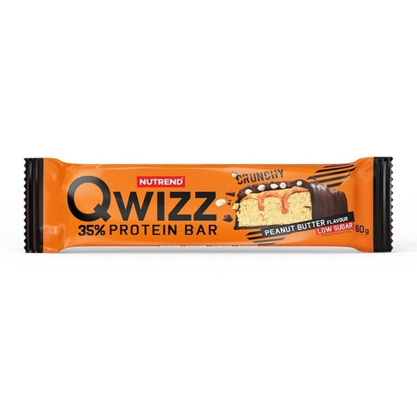 Nutrend Qwizz Protein Bar 60 g - arašídové máslo - 