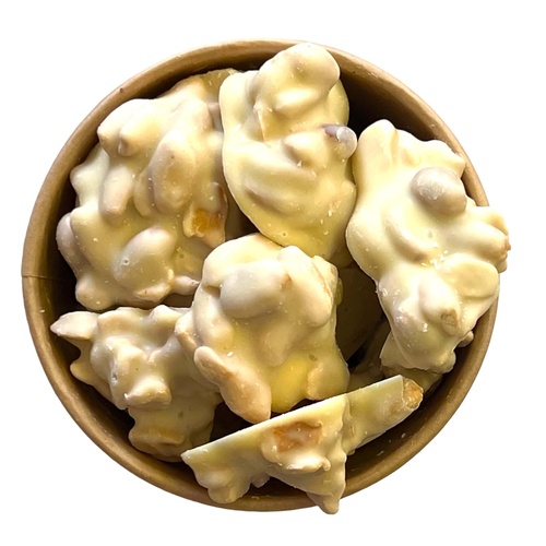 Arašídové hrudky v bílé čokoládě 500g