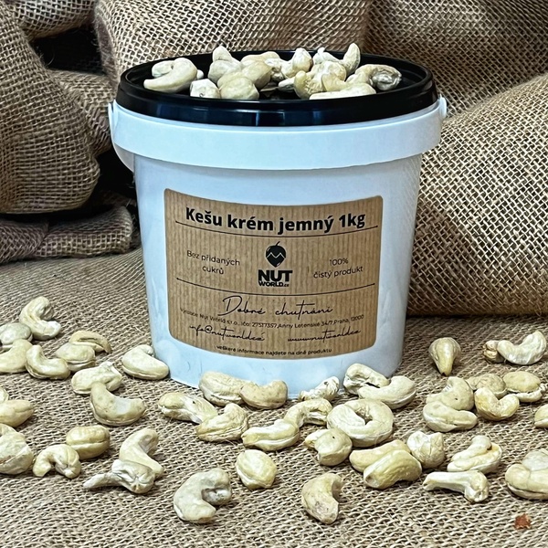 Lahodný kešu krém 1 kg plný minerálů pro pevné kosti - 