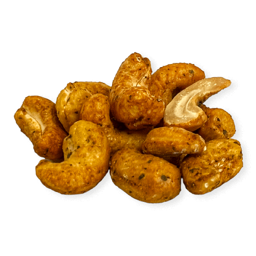 Nutworld.cz Kešu ořechy s česnekem a rozmarýnem 50g Množství:: 50g