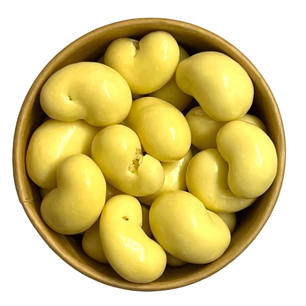 Kešu v bílé čokoládě 3 kg - 
