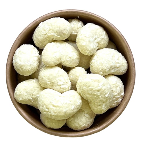 Kešu v bílé čokoládě s kokosem - Raffaello 50g