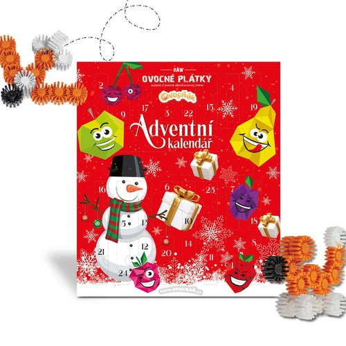 OVOCŇÁK Adventní kalendář ovocné plátky 240 g