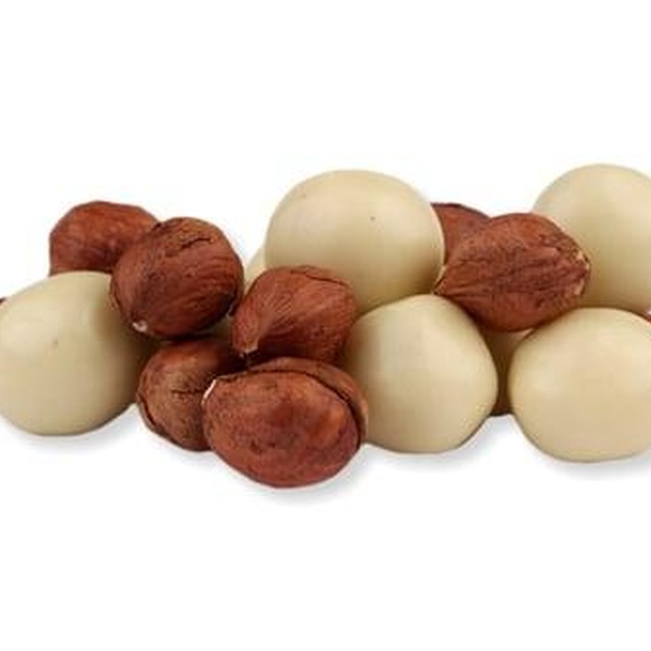 Lískové ořechy v bílé čokoládě 250 g to je výživný základ pro podporu růstu našich dětí - 