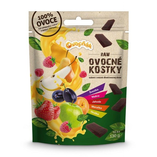 Ovocňák s.r.o. OVOCŇÁK Ovocné kostky 130 g