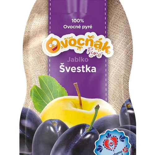 Ovocňák s.r.o. OVOCŇÁK pyré Jablko-Švestka 200g