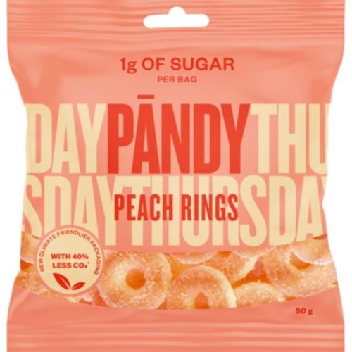 PANDY Candy Peach Rings 50 g