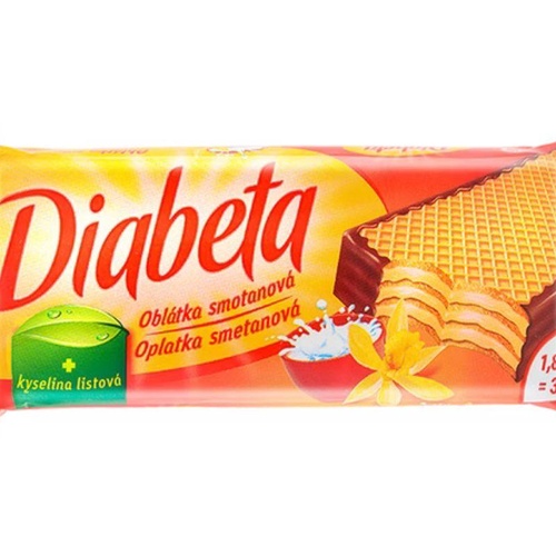 PLH Diabeta Oplatka smetanová 32 g