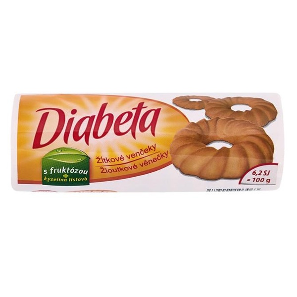 PLH Diabeta Věnečky žloutkové 100 g - 
