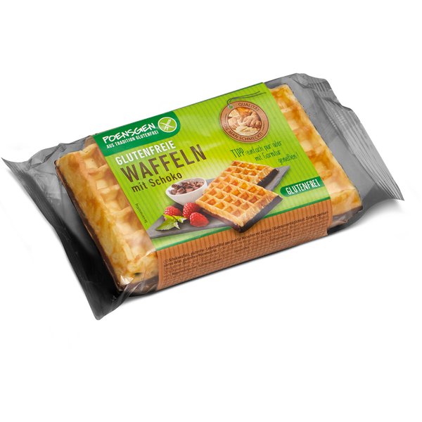 POENSGEN VAFLE EXTRA MĚKKÉ S ČOKOLÁDOU bez lepku 100 g - 