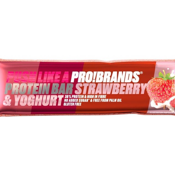 PROBRANDS Protein Bar 45g jahoda/jogurt - 