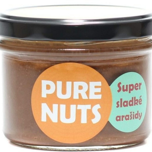 Super sladké arašidy 330 g Pure Nuts - 