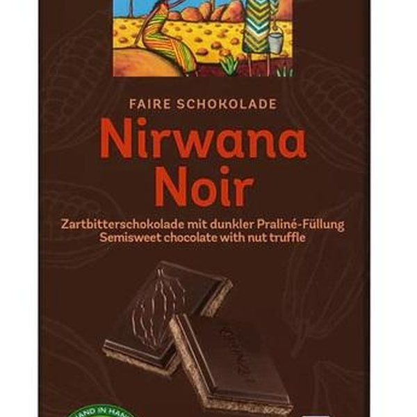 Rapunzel Čokoláda hořká Nirwana BIO 100 g - 