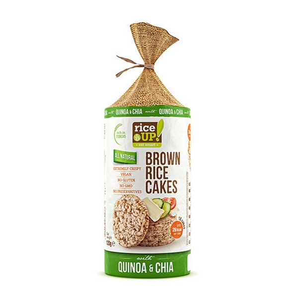 Rice UP Rýžové chlebíčky chia, quinoa 120 G - 