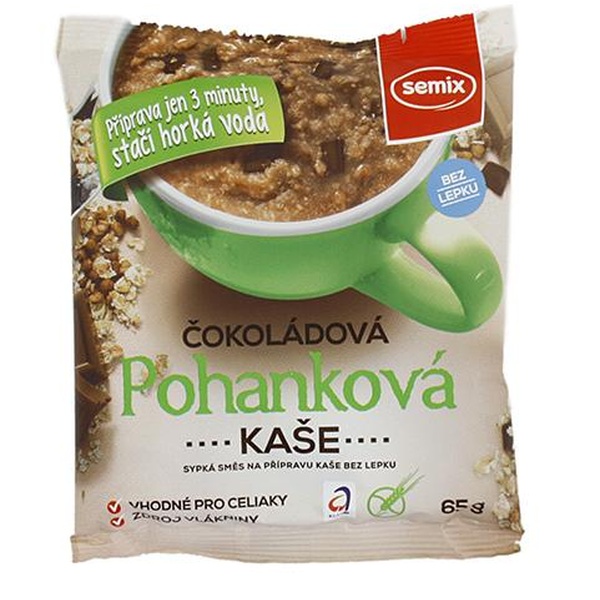 SEMIX Pohanková kaše čokoládová SÁČEK 65g - 