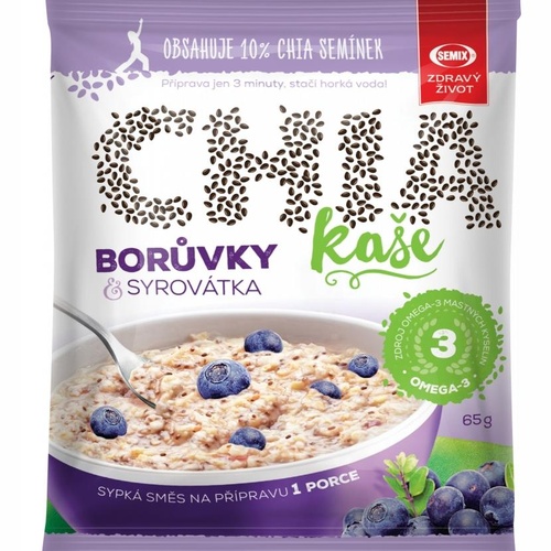Semix Chia kaše - borůvky, syrovátka 65g