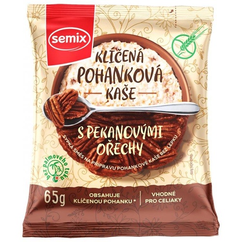 Semix Klíčená pohanková kaše s pekanovými ořechy bez lepku 65 g