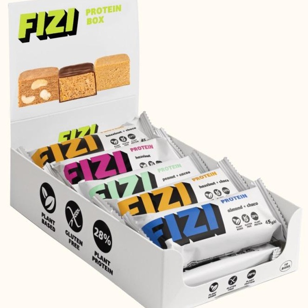 Sergio Fizi Protein box 10 ks 450 g - 