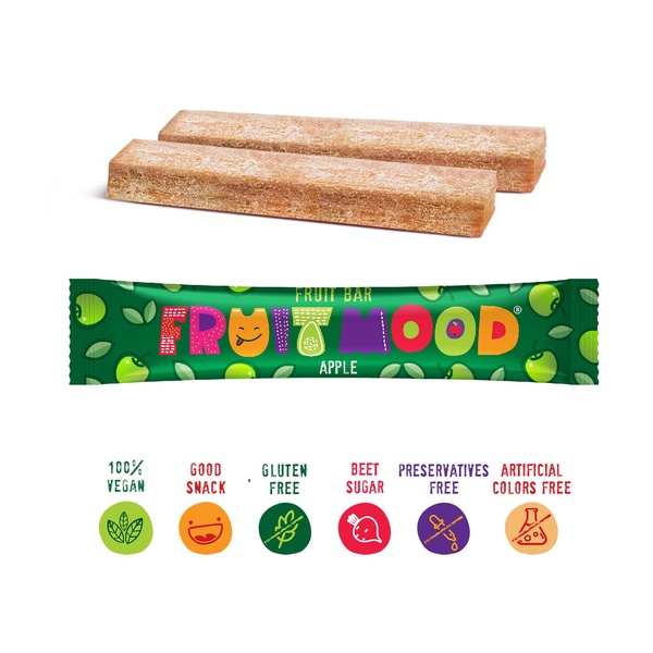 Sergio Ovocná tyčinka Fruit Mood jablko 20 g - 