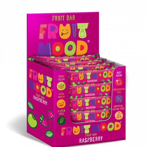 Sergio Ovocná tyčinka Fruit Mood malina 30 ks