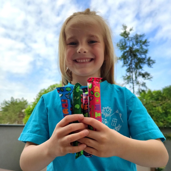 Sergio Ovocná tyčinka Fruit Mood ostružina-máta 20 g - 